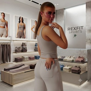 เสื้อกล้ามออกกำลังกายผู้หญิง REXFITSPORTS 2026 สกรีนโลโก้ได้ ทรงเข้ารูป ไม่มีแขน เหมาะสำหรับยิม โยคะ ฟิตเนส เสื้อครอปท็อป รับผลิตแบรนด์ส่วนตัว - Product Image 6