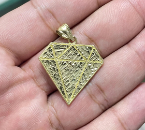 จี้ห้อยคอแบบกำหนดเอง ชุบทอง 14K ประดับเพชรโมอิสซาไนต์ VVS  ของขวัญสำหรับทุกเพศ สไตล์ฮิปฮอป เครื่องประดับคลาสสิก - Product Image 2
