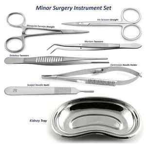 Kit de Herramientas de Disección Quirúrgica Veterinaria Astrin, Certificado CE, Acero Inoxidable Autoclavable, Manual, Juego Profesional MOL - Product Image 2