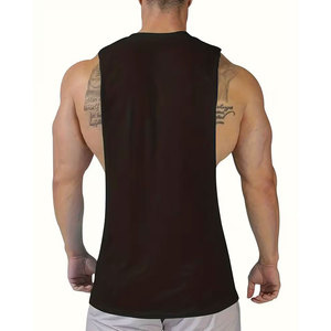 Men'S Sleeveless Sports Tank Top for Summer Workouts, Featuring Breathable, Moisture-Wicking Fabric with a Print Design - Product Image 2