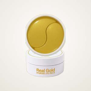 แผ่นมาส์กใต้ตาเกาหลี K-Beauty Prreti real Gold Hydrogel EyePatch 60 แผ่น ผลิตในเกาหลี บำรุงผิว - Product Image 5