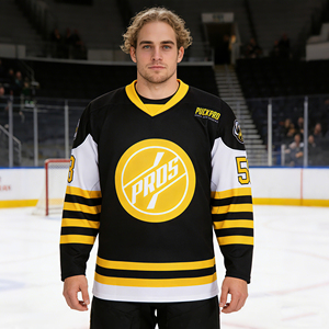 Wholesale Custom Designed Sublimation Logo Ice Hockey Jersey High Quality Hockey Uniform 100% Polyester 220g - Product Image 2
