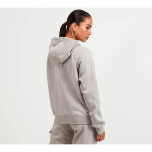 Sweat à capuche oversize pour femme en coton 100% de haute qualité, personnalisé, lourd, pour l'hiver, style décontracté et coupe courte - Product Image 4