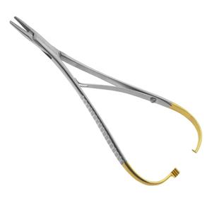 Portaagujas TC Matthieu, mandíbula delicada dentada, instrumentos quirúrgicos de acero inoxidable de alta calidad - Product Image 1