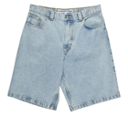 Shorts en jean droits de qualité supérieure, coupe ample, 100 % coton respirant, délavage foncé, idéal pour l'été - Product Image 2