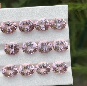 Morganita Rosa Natural, Corte Ovalado 10x12mm, Gema con Cambio de Color, Calidad Premium para Joyería, Venta al Por Mayor - Product Image 4
