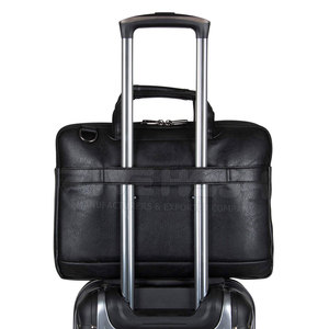 Leather <b>Laptop</b> <b>Bag</b> With Lightweight Design And Spacious Compartments Perfect For Professionals Office <b>Work</b> And Daily Travel - Product Image 5