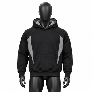 Custom <b>Men</b> Pullover Hoodie Wholesale Heavyweight Cotton Fleece Sportswear Blank Streetwear Long Sleeve Hooded <b>Sweatshirt</b> - Product Image 1