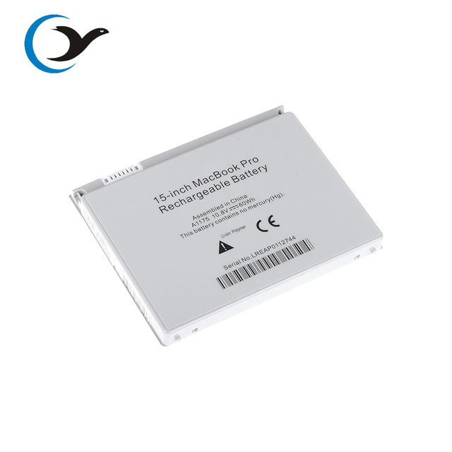 A1175 Battery for Apple MacBook Pro 15 A1150 A1226 A1260 Early 2006 Late 2006 Mid 2007 Late 2007 Early 2008 5200mAh 10.8V