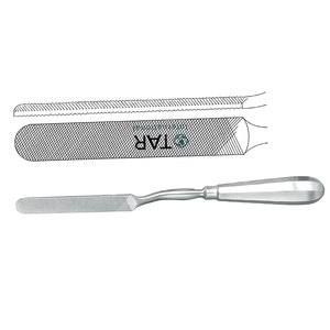 Lime à os en acier inoxydable de haute qualité, manche creux, 28 cm (11 pouces), instrument chirurgical orthopédique pour le façonnage et le lissage des os - Product Image 6