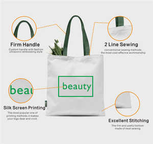 Bolsa de Yute Ecológica para Compras con Fuelle Ancho y Gran Capacidad de Carga - Product Image 2