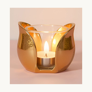 Porte-bougie en métal Golden Elephant, nouvelle arrivée, pour mariage, décoration de la maison, centre de table - Product Image 3