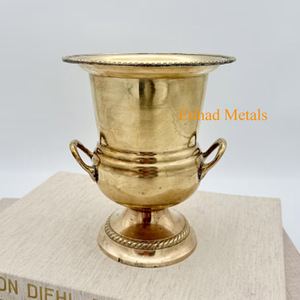 Casted Aluminum Ice <b>Buckets</b> Wine Bottle Cooler Wine Bottle Cooler Gold Aluminum Stag Head Wine Cooler - Product Image 5