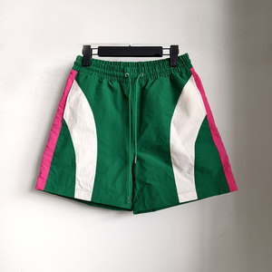 Men Solid Hooded <b>Wind</b> <b>Breaker</b> Tracksuit Set Full Sleeve Stand Collar Zipper Fly Sporty Style Breathable Polyester Shorts - Product Image 4
