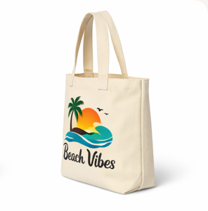 Sac fourre-tout en toile de coton bio avec logo personnalisé, recyclable et réutilisable, imprimé pour une utilisation quotidienne et promotionnelle - Product Image 2