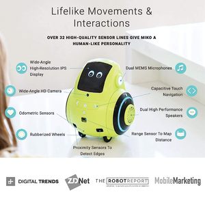 Miko 2, Robot Educativo STEM con IA para Niños, con Juego Interactivo y Aprendizaje - Product Image 4