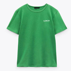 T-shirt décontracté et tendance à manches courtes, coupe confortable et décontractée, style moderne pour le quotidien, collection 2026, directement de l'usine, coupe classique, OEM - Product Image 4