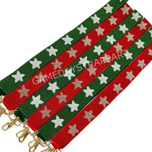 Correa de bolso con cuentas para el Día del Partido, colores de los equipos universitarios, aprobada para el estadio - Product Image 1