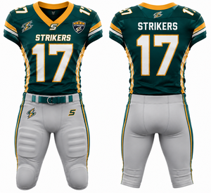 Custom Printed Breathable Unisex American Football Jersey Personalized Team Uniform <b>Short</b> Sleeve V Neck <b>Mesh</b> 100% Polyester - Product Image 5