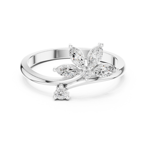 กล่องเครื่องประดับ14K แหวนเพชรโมอิสฮาโลสีทองแท้เครื่องประดับที่ดี - Product Image 4