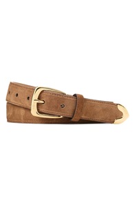 Ceinture en daim classique de style western, design personnalisé Divine International, avec construction en cuir de qualité supérieure - Product Image 4