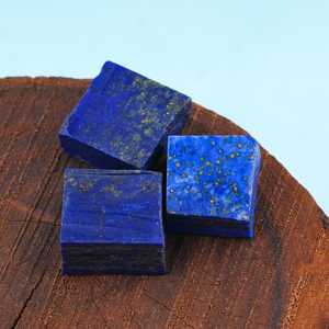 Pierre précieuse naturelle en cristal de Lapis Lazuli, 8-13 MM, pierre précieuse brute, pierre de guérison, pierre de chakra brute pour la fabrication de bijoux, 10 pièces - Product Image 5