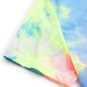 Camiseta Tie Dye Lisa y Sólida, Cómoda, Talla Grande, Ropa Casual para Mujer, Camiseta Tie Dye a Precio Razonable - Product Image 6