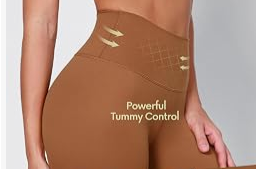 Leggings de yoga taille haute sans couture pour femme, couleur unie, extensibles, respirants, pour l'entraînement sportif - Product Image 6