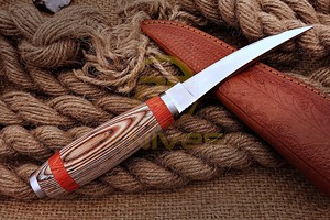 Handmade <b>Boning</b> Fillet <b>Knife</b> Stainless Steel Blade Ergonomic Wood <b>Handle</b> Butcher <b>Knife</b> - Product Image 2