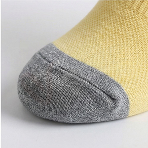 Chaussettes habillées tricotées pour hommes, motif uni, haute qualité, personnalisables OEM, 100% imperméables, respirantes, tissées, antidérapantes, hiver - Product Image 6