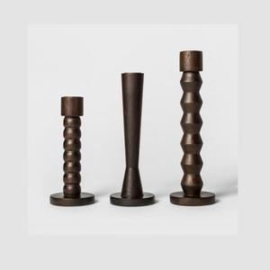 Metal & Wooden <b>Candle</b> Holder For Weddings Festive Event Parties & Gifting Customized Trendy <b>Candle</b> Stand For Home Decor Tabletop - Product Image 5