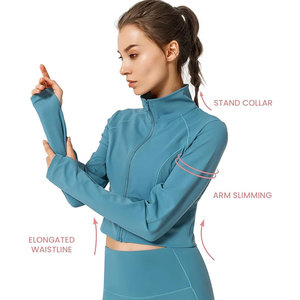 Chaquetas Deportivas para Mujer de Tela Cómoda, Suministro Directo de Fábrica, Secado Rápido, Precio al por Mayor, Diseño Único - Product Image 4