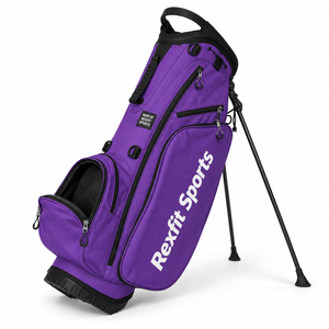 Bolsa de golf portátil con correas de transporte fáciles, diseño personalizado para organizar palos de golf, para sesiones de práctica, transportador de palos. - Product Image 1