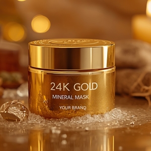 ครีมทำความสะอาดผิวหน้าสูตรทองคำ 24K ผลิตภัณฑ์เพื่อผิวขาวกระจ่างใส คอลลาเจน ไฮยาลูรอนิค แอซิด ช่วยลดเลือนริ้วรอย บำรุงผิวชุ่มชื้น เหมาะสำหรับทุกสภาพผิว ใช้ได้ที่บ้าน - Product Image 3