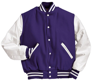 Chaqueta Varsity de Alta Calidad al por Mayor, Nueva Llegada, Chaquetas Casuales de Calle Personalizadas de Alta Calidad con Capucha, 100% Lana, Unisex - Product Image 6