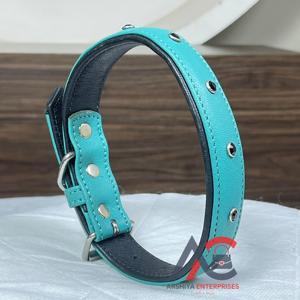 ปลอกคอสุนัขหนังแท้ปรับได้รุ่นใหม่ปี 2026 ปลอกคอสัตว์เลี้ยงแฟชั่นหนังวัวสำหรับสุนัขขนาดเล็ก กลาง ใหญ่ - Product Image 1