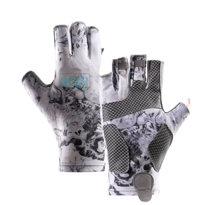 Guantes de Pesca sin Dedos para Hombre y Mujer, Protección UV, Antideslizantes, de Secado Rápido, Transpirables, Ligeros y Elásticos - Product Image 1