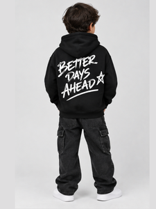 Novedad: Sudaderas con Capucha Oversize de Forro Polar con Estampado Digital, Color Negro, Tallas Personalizadas, Estilo Casual Urbano - Product Image 6