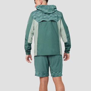 Versatile Training Men <b>Windbreaker</b> Shorts Set Designed For Modern Lifestyle Men <b>Windbreaker</b> Shorts Set Outdoor Wear - Product Image 5
