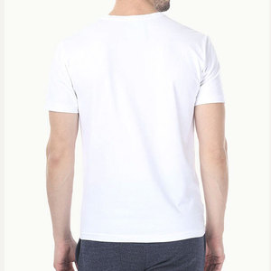 T-shirt unisexe grande taille en maille 180 g/m² anti-boulochage séchage rapide style vintage tissé – Vente en gros, nouvelle collection été, couleur personnalisable - Product Image 2