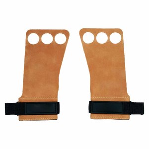Poignées de musculation professionnelles en cuir pour entraînement croisé, fitness, tractions, exercices de gym, protection des paumes - Nayab Industries - Product Image 3