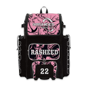 Mochila de Béisbol Personalizada 2026 con Compartimento para Bate, Bolsa Deportiva Impermeable para Jugadores, Alta Calidad y Bolsillos Laterales - Product Image 1
