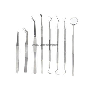 Kit de Limpieza Dental, Herramientas Dentales Profesionales Manuales de Acero Inoxidable, Raspador de Dientes, Removedor de Sarro y Placa - Product Image 3