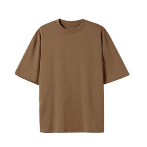T-shirt Oversize Premium pour Homme – Coton Uni, Coupe Ample, Grammage Lourd, Style Streetwear Minimaliste - Product Image 1