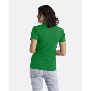 T-shirt unisexe à col rond CVC For Level Apparel 6210, couleur banane personnalisée, 100 % coton, écologique, séchage rapide, pour hommes et femmes - Product Image 6
