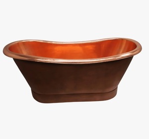 Elegant Hammered Copper Bathtub Luxury Freestanding Bathroom Tub at Best Price - Product Image 3