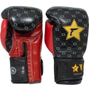 ถุงมือชกมวย Fairtex หนังวัวแท้แบบกำหนดเองสำหรับมืออาชีพ MMA คิกบ็อกซิ่ง พร้อมที่จับมือ  โลโก้สั่งทำพิเศษ  ปิดด้วยแถบตีนตุ๊กแก - Product Image 5
