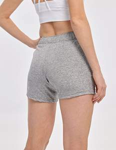 Shorts de Yoga de Cintura Alta Personalizados para Mujer, Control de Abdomen, Sin Costuras, Transpirables, para Gimnasio, con Bolsillos, Color Sólido - Product Image 4