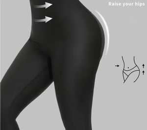 High Waist Full Length Geometric Print <b>Knitted</b> <b>Leggings</b> Sporty Women's All Seasons Stretch Spandex Polyester - Product Image 2