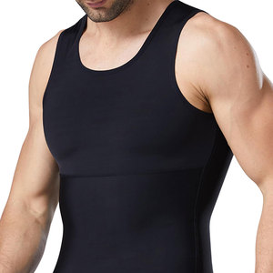 Quick Dry Training Top Breathable Comfort Fit Modern Athletic Performance Sleeveless <b>Compression</b> <b>Shirt</b> - Product Image 1